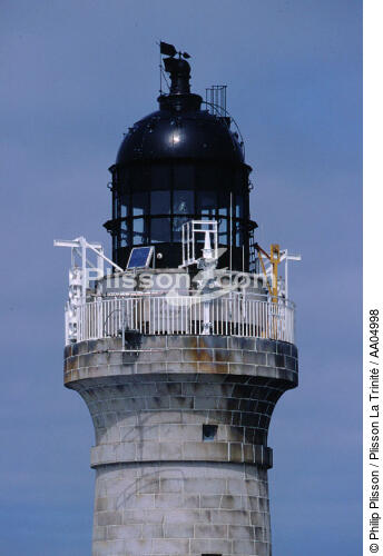 La lanterne de Skerryvore. - © Philip Plisson / Plisson La Trinité / AA04998 - Photo Galleries - Great Britain Lighthouses