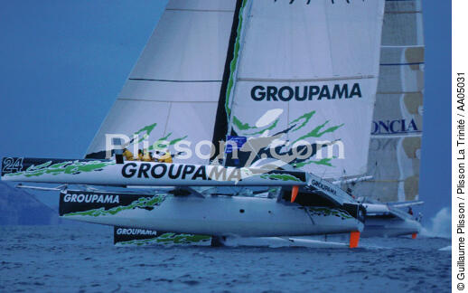 Groupama. - © Guillaume Plisson / Plisson La Trinité / AA05031 - Nos reportages photos - Multicoque de course