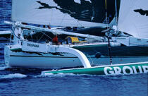 Groupama. © Philip Plisson / Plisson La Trinité / AA05036 - Photo Galleries - Sailing Race