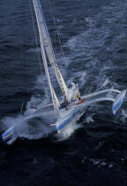 Banque Populaire. © Philip Plisson / Plisson La Trinité / AA05103 - Photo Galleries - Ocean racing trimaran