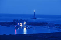 Le phare de la Hague. © Philip Plisson / Plisson La Trinité / AA05105 - Photo Galleries - La Hague [lighthouse]