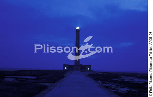 Le phare de Gatteville. - © Philip Plisson / Plisson La Trinité / AA05106 - Photo Galleries - Town [50]