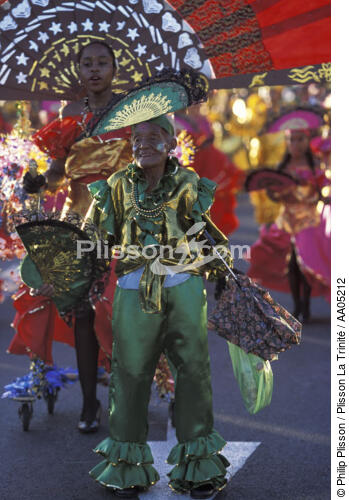 Carnaval à la Martinique. - © Philip Plisson / Plisson La Trinité / AA05212 - Nos reportages photos - Femme