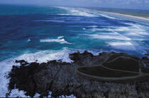 Vue aérienne de la pointe de la Torche. © Philip Plisson / Plisson La Trinité / AA05239 - Photo Galleries - Wave