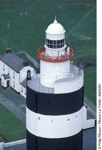 Hook Point. - © Philip Plisson / Plisson La Trinité / AA05261 - Photo Galleries - Lighthouse [Ire]