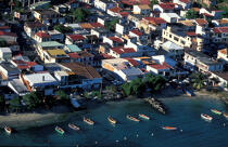 Village sur l'île de la Martinique. © Philip Plisson / Plisson La Trinité / AA05305 - Nos reportages photos - Antilles [Les]