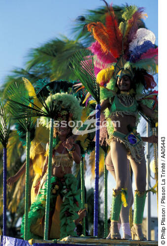 Danses lors du carnaval de Fort-de-France [Martinique] - © Philip Plisson / Plisson La Trinité / AA05443 - Nos reportages photos - Loisir