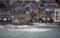 Les grandes marées à Saint-Malo. © Philip Plisson / Plisson La Trinité / AA05463 - Photo Galleries - High tide