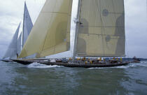 Velsheda. © Philip Plisson / Plisson La Trinité / AA05478 - Photo Galleries - Traditional sailing