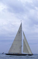 Velsheda. © Philip Plisson / Plisson La Trinité / AA05516 - Nos reportages photos - Yachting