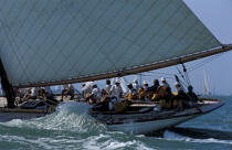 Class J © Philip Plisson / Plisson La Trinité / AA05525 - Photo Galleries - Classic Yachting