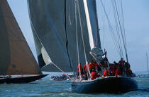 Endeavour. © Philip Plisson / Plisson La Trinité / AA05544 - Nos reportages photos - Yachting