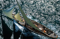 Class J, Cambria. © Philip Plisson / Plisson La Trinité / AA05593 - Photo Galleries - Classic Yachting