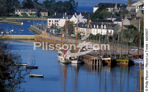 Le port musée de Port-Rhu à Douarnenez. - © Philip Plisson / Plisson La Trinité / AA05607 - Photo Galleries - Douarnenez