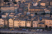 Bastia. © Philip Plisson / Plisson La Trinité / AA05613 - Nos reportages photos - Ville