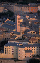 Bastia. © Philip Plisson / Plisson La Trinité / AA05617 - Nos reportages photos - Toit