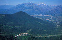 Paysage de montagne en Corse. © Philip Plisson / Plisson La Trinité / AA05638 - Nos reportages photos - Corse