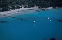 Plage du Sud Est Corse . © Philip Plisson / Plisson La Trinité / AA05640 - Nos reportages photos - Mer
