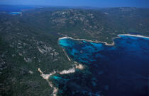 Paysage Corse . © Philip Plisson / Plisson La Trinité / AA05646 - Photo Galleries - Aerial shot
