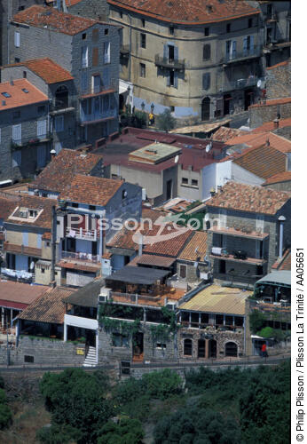 Quartier de Porto-Vecchio. - © Philip Plisson / Plisson La Trinité / AA05651 - Photo Galleries - Details