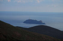 L'île de la Giraglia. © Philip Plisson / Plisson La Trinité / AA05669 - Nos reportages photos - Ile [Corse]