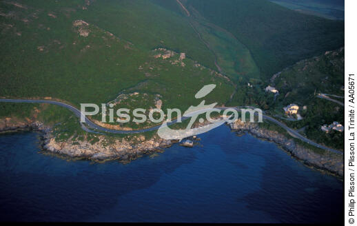 Cap corse. - © Philip Plisson / Plisson La Trinité / AA05671 - Photo Galleries - Aerial shot