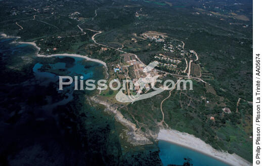 Région de Porto-Vecchio. - © Philip Plisson / Plisson La Trinité / AA05674 - Nos reportages photos - Vue aérienne