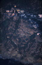 Village dans la montagne. Ouest Corse. © Philip Plisson / Plisson La Trinité / AA05727 - Photo Galleries - Aerial shot