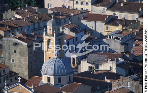 Ajaccio. - © Philip Plisson / Plisson La Trinité / AA05764 - Photo Galleries - Roof