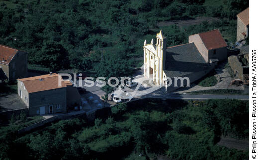 Paysage corse. - © Philip Plisson / Plisson La Trinité / AA05765 - Nos reportages photos - Vue aérienne