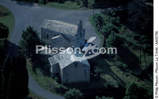 Eglise en Corse. - © Philip Plisson / Plisson La Trinité / AA05766 - Nos reportages photos - Détails