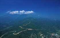 Montagne en Corse. © Philip Plisson / Plisson La Trinité / AA05770 - Nos reportages photos - Vue aérienne