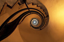 L'escalier du phare de l'île d'Yeu. © Guillaume Plisson / Plisson La Trinité / AA05788 - Photo Galleries - Pays de Loire