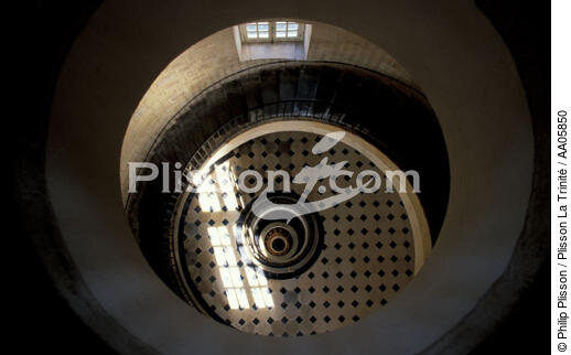 Intérieur du phare de Cordouan. - © Philip Plisson / Plisson La Trinité / AA05850 - Photo Galleries - Lighthouse [33]