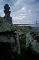 Paysage de l'île de Sein. © Philip Plisson / Plisson La Trinité / AA05892 - Nos reportages photos - Statue