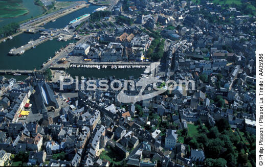 Honfleur dans le Calvados. - © Philip Plisson / Plisson La Trinité / AA05986 - Photo Galleries - Town [14]