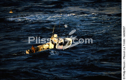 Pêche dans le Raz de Sein. - © Philip Plisson / Plisson La Trinité / AA06037 - Photo Galleries - Maritime activity