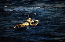 Pêche dans le Raz de Sein. © Philip Plisson / Plisson La Trinité / AA06037 - Photo Galleries - Fishing boat