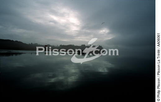 Caseyeur sur la Rance. - © Philip Plisson / Plisson La Trinité / AA06061 - Photo Galleries - River [large]