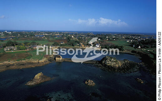 Bréhat et son moulin à marée. - © Philip Plisson / Plisson La Trinité / AA06122 - Photo Galleries - Tidal mill