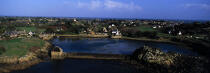 Le moulin à marée de Bréhat. © Philip Plisson / Plisson La Trinité / AA06133 - Nos reportages photos - Panoramique horizontal