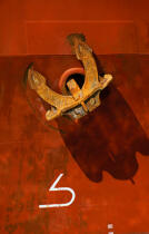 Gros plan d'une ancre. © Philip Plisson / Plisson La Trinité / AA06175 - Photo Galleries - Anchor