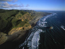 Côte en Nouvelle-Zélande. © Philip Plisson / Plisson La Trinité / AA06218 - Photo Galleries - Wave