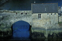 Saint-Goustan à Auray. © Philip Plisson / Plisson La Trinité / AA06256 - Photo Galleries - Bridge