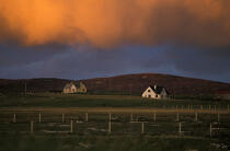 Maisons isolées en Ecosse. © Philip Plisson / Plisson La Trinité / AA06269 - Photo Galleries - Scotland