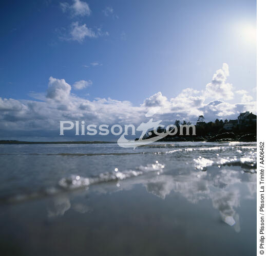 Sur la plage de Port-Manec'h. - © Philip Plisson / Plisson La Trinité / AA06452 - Nos reportages photos - Port-Manec'h