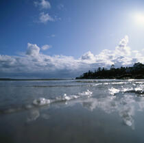 Sur la plage de Port-Manec'h. © Philip Plisson / Plisson La Trinité / AA06452 - Photo Galleries - Square format