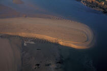 Banc de sable sur la Laïta. © Philip Plisson / Plisson La Trinité / AA06457 - Nos reportages photos - Hydrologie