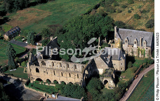 L'abbaye de Beauport. - © Philip Plisson / Plisson La Trinité / AA06523 - Photo Galleries - Beauport Abbey
