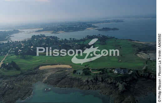 Le golf de Dinard. - © Philip Plisson / Plisson La Trinité / AA06592 - Nos reportages photos - Golf